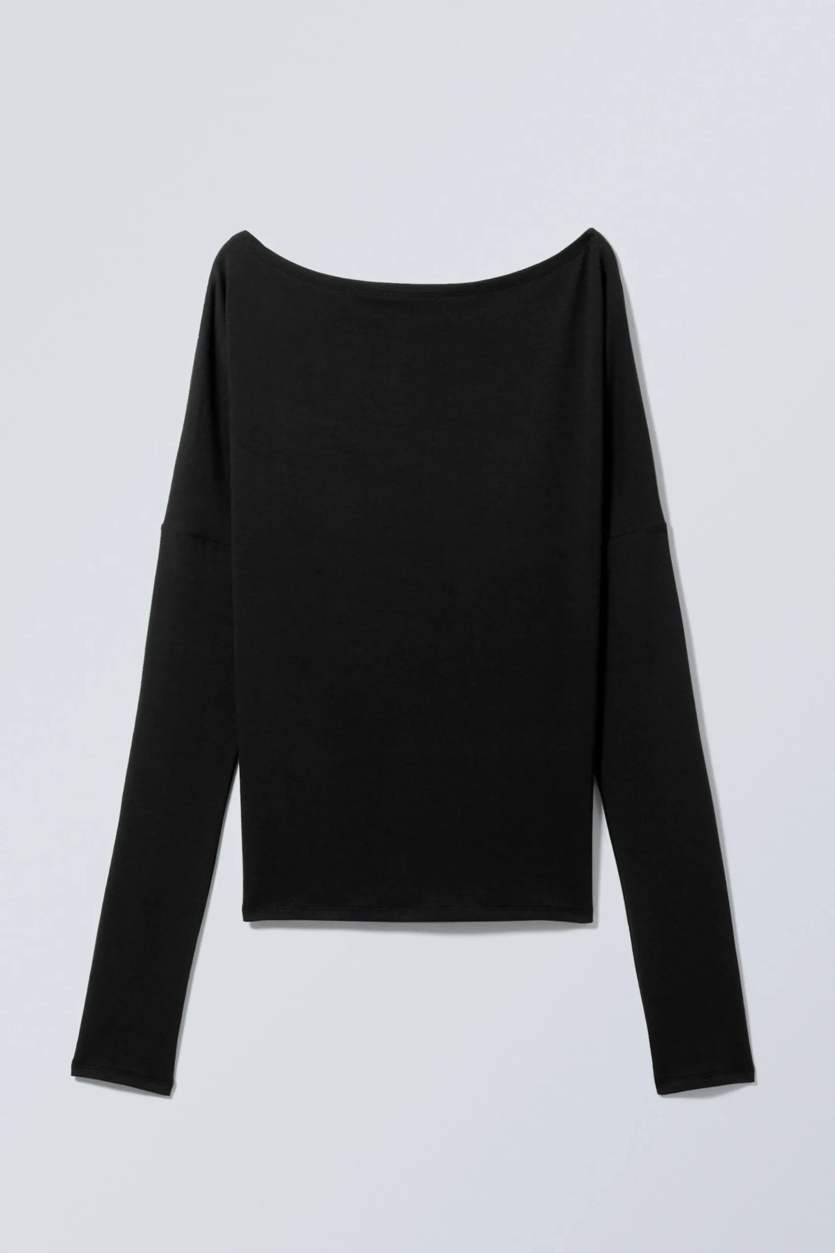 draperad_lngrmad_topp_i_lyocell_2-1.webp Weekday Toppar<DRAPERAD LÅNGÄRMAD TOPP I LYOCELL