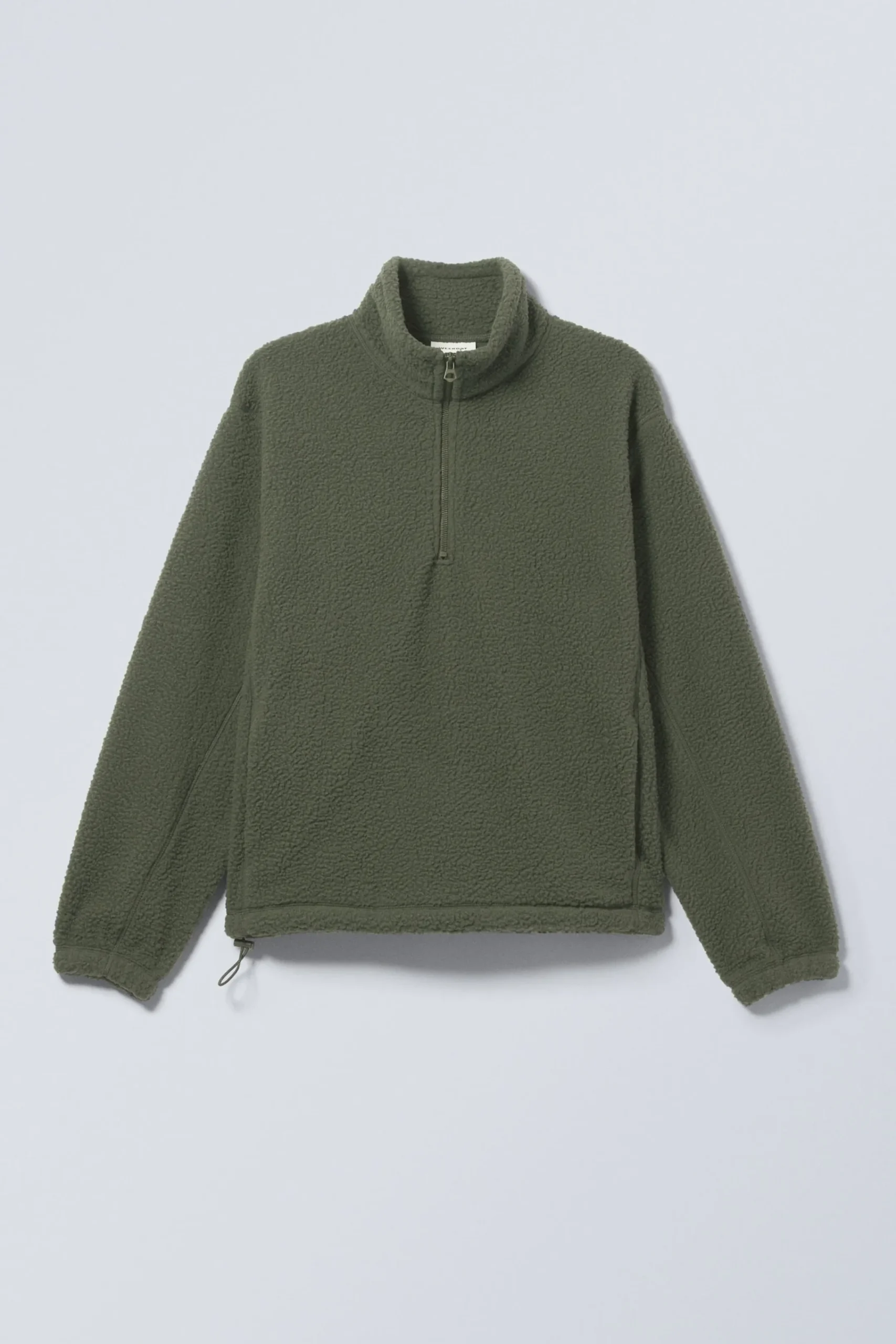 fleecetrja_med_halv_dragkedja_2-2.webp Weekday Sweatshirts<FLEECETRÖJA MED HALV DRAGKEDJA