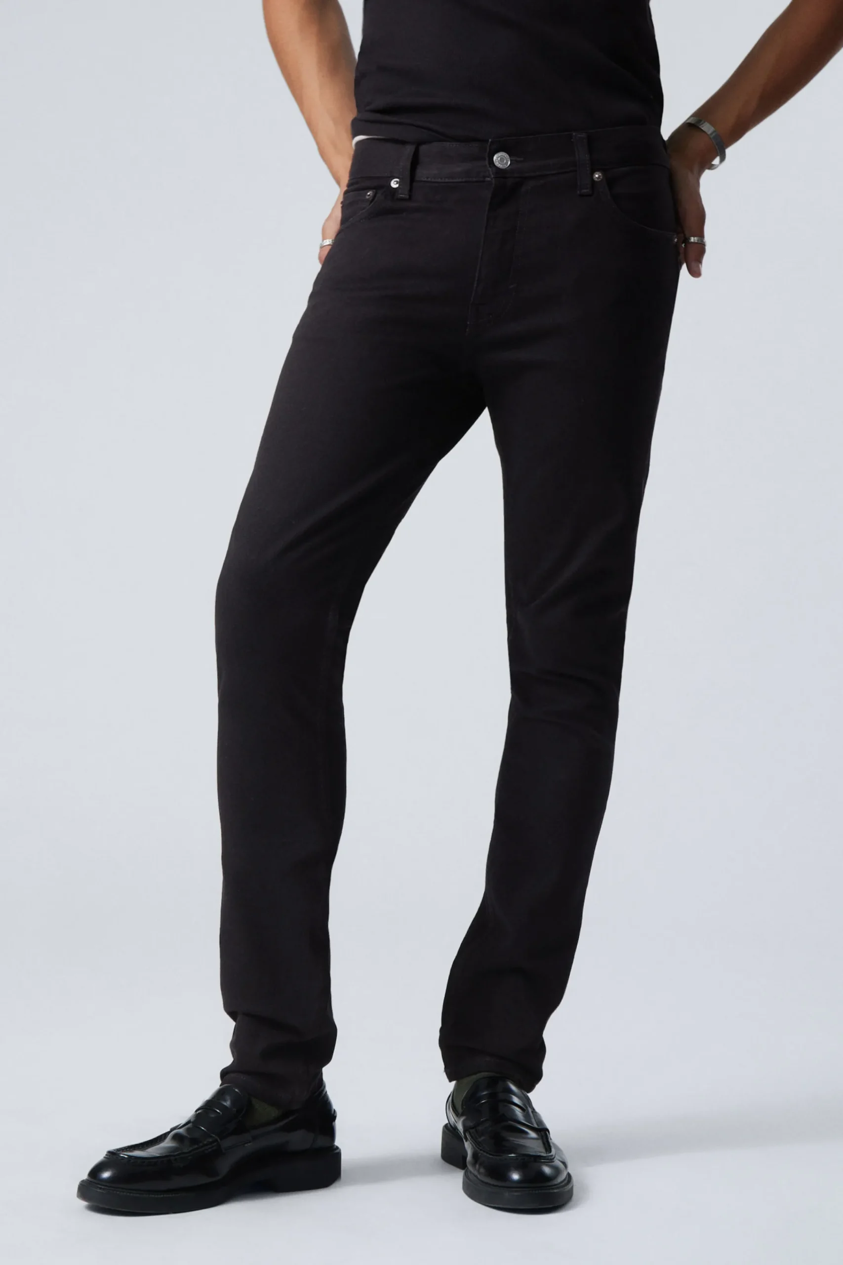 Weekday Jeans<FRIDAY SKINNY SLIM LEG JEANS