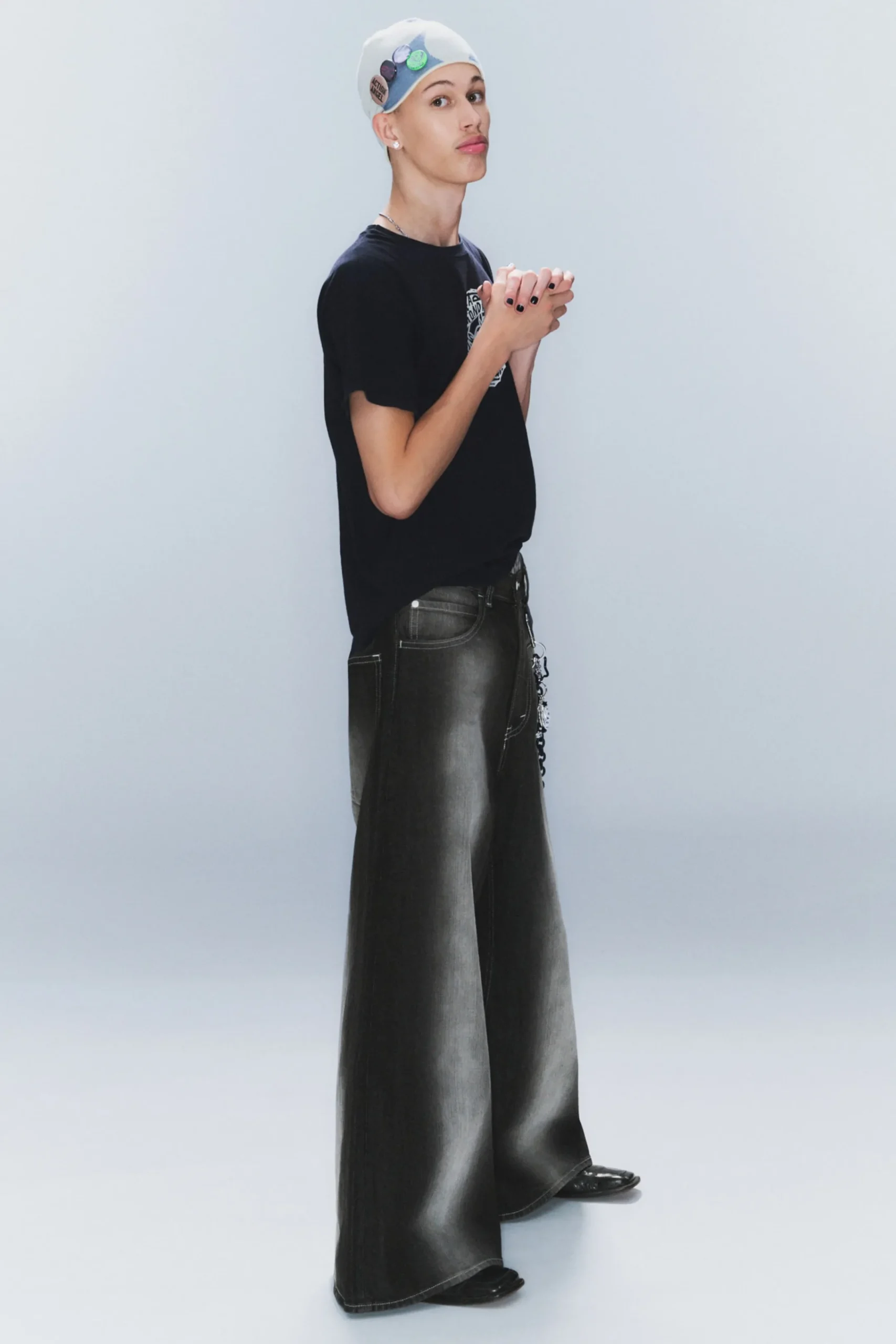 Weekday Jeans<RAD SUPER REGULAR WAIST LOOSE WIDE JEANS