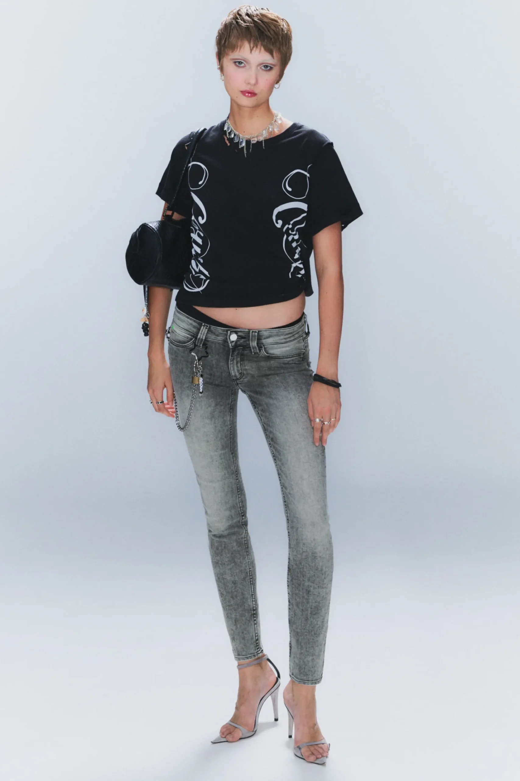 Weekday Jeans<SLEEZIE LOW WAIST SKINNY JEANS