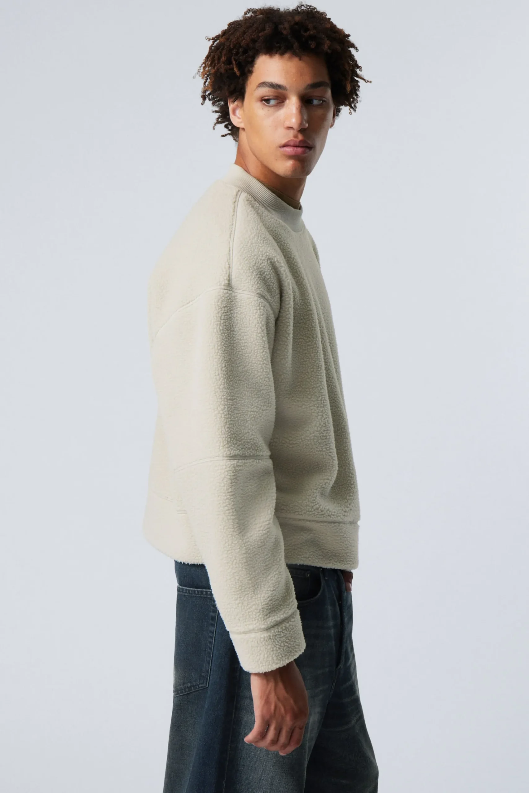 sweatshirt_i_fleece_3.webp Weekday Sweatshirts<SWEATSHIRT I FLEECE