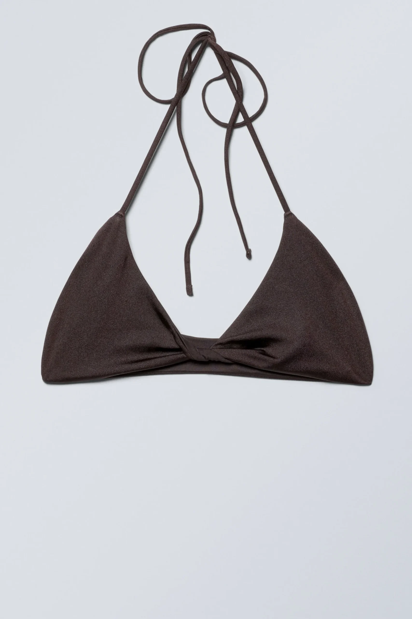 Weekday Badkläder<TVIST HALTER BIKINITOPP