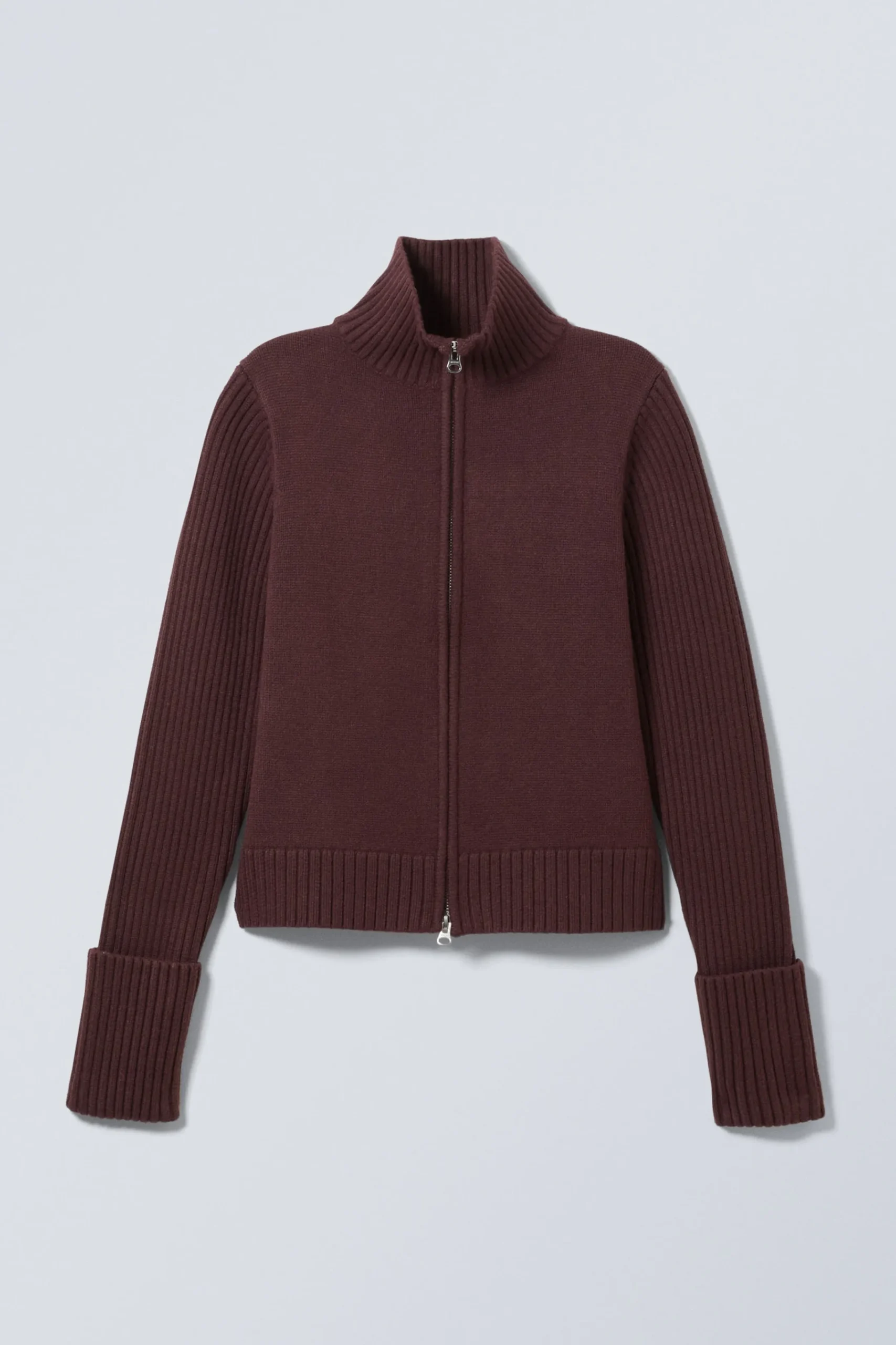 winona_zip_cardigan_2.webp Weekday Stickat<WINONA ZIP CARDIGAN